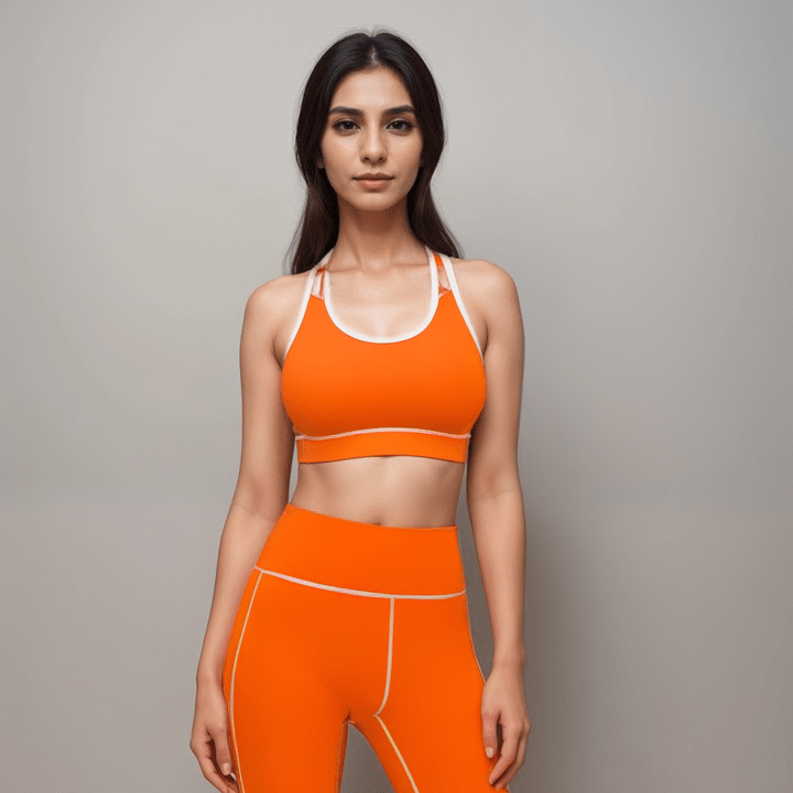 Sports Bra Vibrant Tangerine Sports Bra