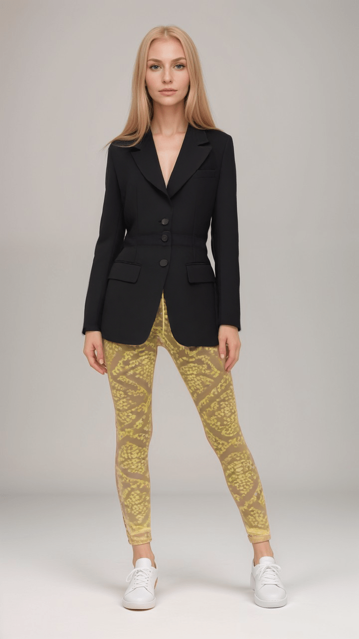 Sports Leggings Baroque Glow Womens Sports Leggings