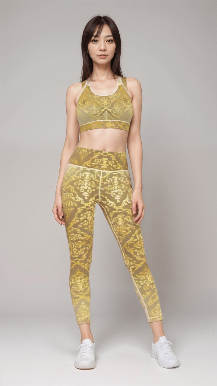 Sports Leggings Baroque Glow Womens Sports Leggings
