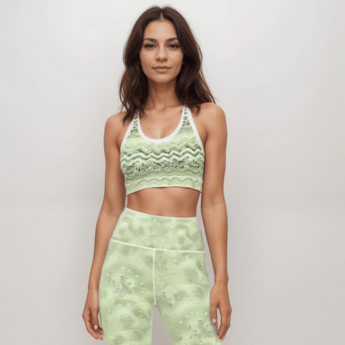 Evergreen Frost Sports Bra