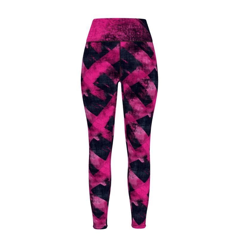 Sports Leggings Magenta Matrix Womens Sports Leggings