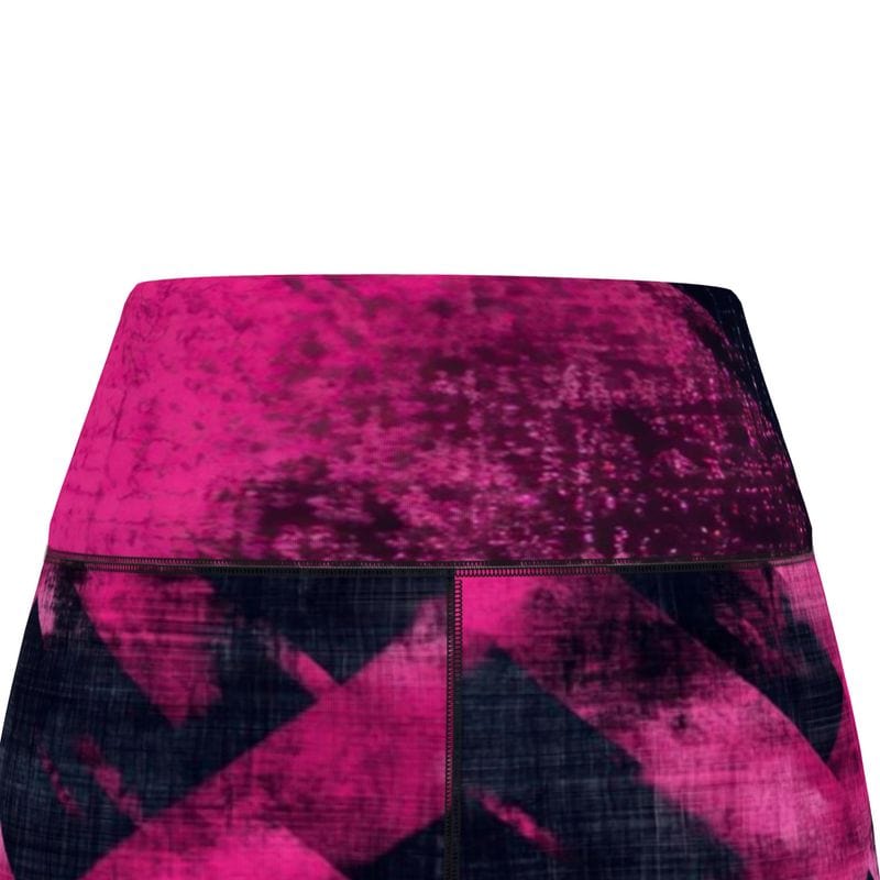 Sports Leggings Magenta Matrix Womens Sports Leggings