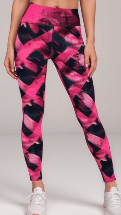 Sports Leggings Magenta Matrix Womens Sports Leggings