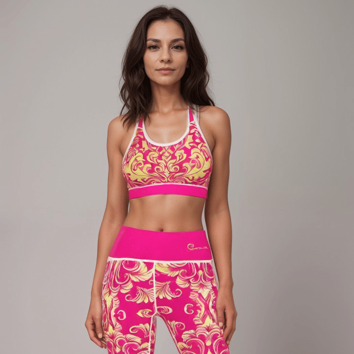 Sports Leggings Pink Majesty Womens High Waisted Sports Leggings