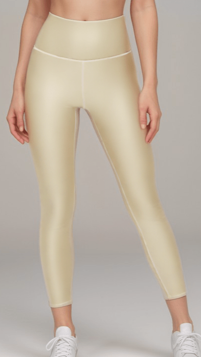 Sports Leggings Soft Gold Radiance Womens High Waisted Sports leggings