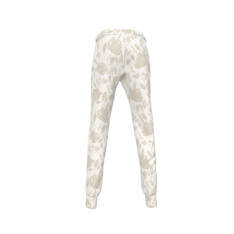 Womens Jogging Bottoms Ivory Bloom Womens Joggers