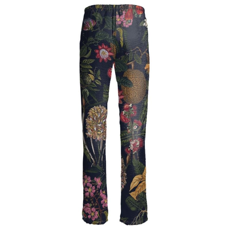 Womens Trousers Eclipse Botanical Women’s Satin Trousers