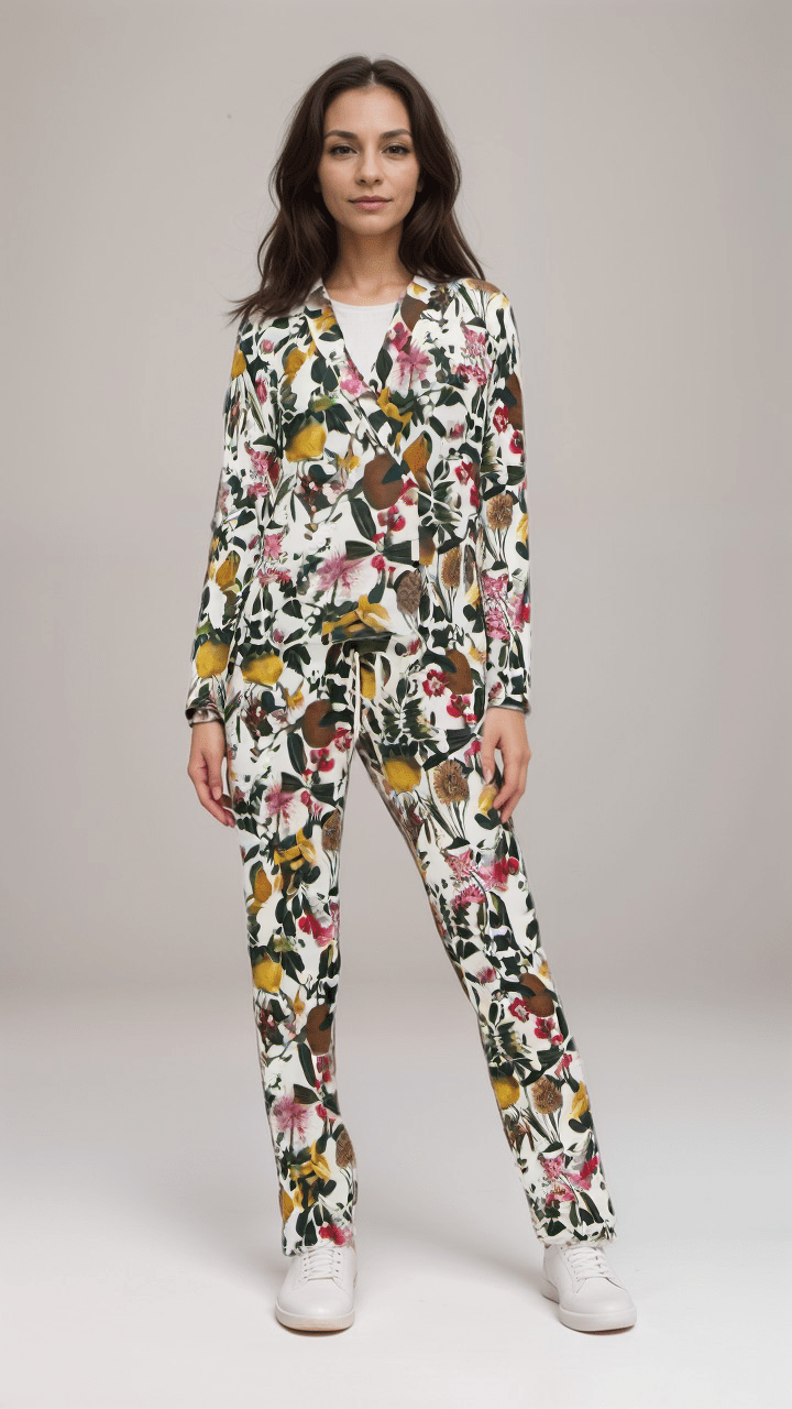 Womens Trousers Lush Whimsy Womens Satin Trousers