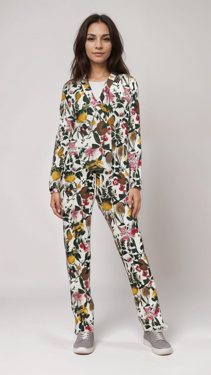 Womens Trousers Lush Whimsy Womens Satin Trousers